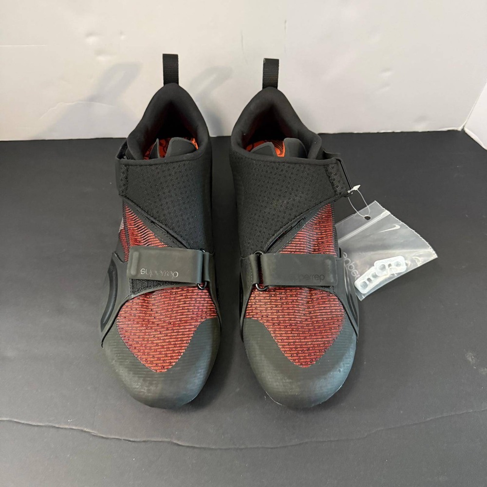 Nike SuperRep Cycle Mens Indoor Cycling Shoes Black Crimson Red 6445008 Size 12 - Picture 12 of 16